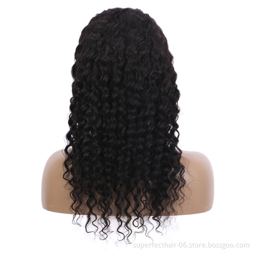 360 Lace Frontal 100% Human Hair Wigs Wholesale Hot Sale  Brazilian Virgin Hair  With Baby Hair 360 Lace  Wigs